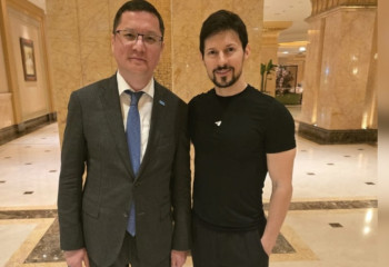 Ambassador of Kazakhstan to UAE meets with Pavel Durov