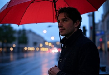 Алматинский дождь и мужские поступки: парень остался под дождём, чтобы укрыть под зонтом незнакомцев