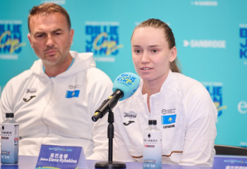 «Үздік нәтиже көрсетуге тырысамыз»: Рыбакина АҚШ құрамасымен өтетін ойын жайлы