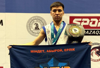 Қарағандылық құтқарушы аралас жекпе-жектен Қазақстан чемпионы атанды