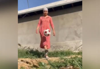 Келинка-футболистка взорвала соцсети