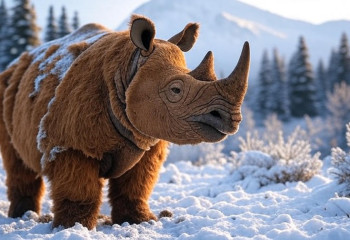 В Якутии нашли рекордный рог шерстистого носорога – длиной 1,65 метра и возрастом более 40 лет