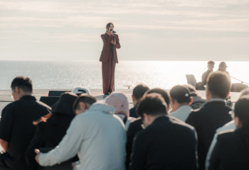 Dimash Qudaibergen’s music project voice beyond horizon in Mangystau