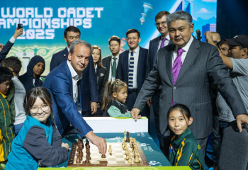 В Алматы стартовал чемпионат мира по шахматам среди кадетов