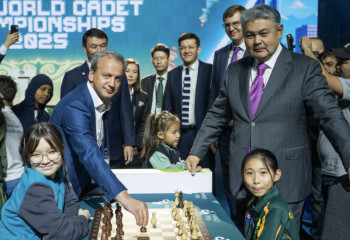 World Cadet Chess Championship kicks off in Almaty