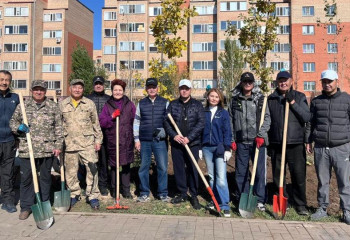 Астана тұрғындары 700-ден астам ағаш екті