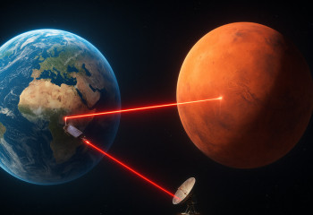 Лазерный сигнал из космоса: NASA установило рекорд связи с Марсом