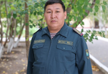 Ұлттық ұланның офицері екінші рет адам өмірін сақтап қалды