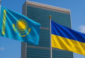 Kazakh, Ukrainian FMs hold meeting during 80th session of  UN General Assembly