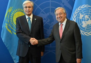 Қасым-Жомарт Тоқаев БҰҰ Бас хатшысымен кездесу өткізді