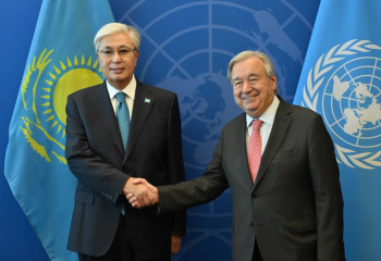 Касым-Жомарт Токаев провел встречу с Генеральным секретарем ООН