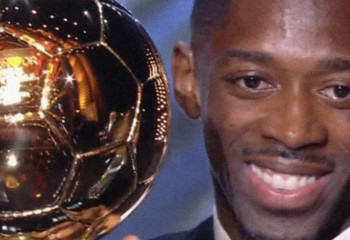 Усман Дембеле взял Золотой мяч