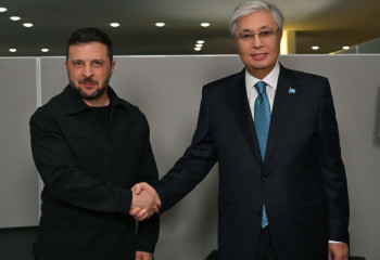 Мемлекет басшысы Украина Президентімен кездесті