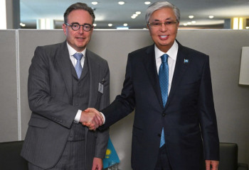 Президент Бельгия Премьер-министрімен кездесті