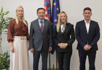 Members of Croatian Parliament gets acquainted with  Address of Kazakh President