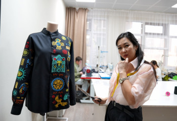 Бұл кәсіп – өмірімнің мәні, енді цех ашқым келеді – тігінші Жанна