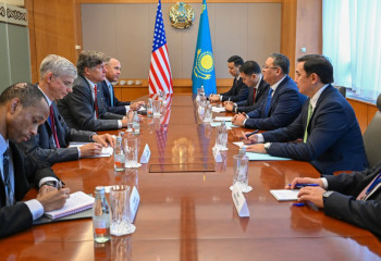 Kazakhstan's FM holds series of bilateral meetings on sidelines of 80th session of UN General Assembly