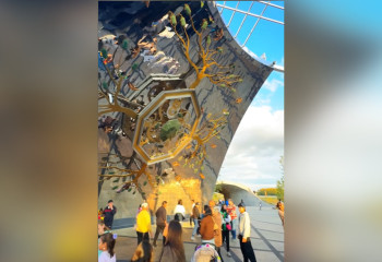 В Астане при создании «Древа жизни» использовали технологию 3D-сканирования