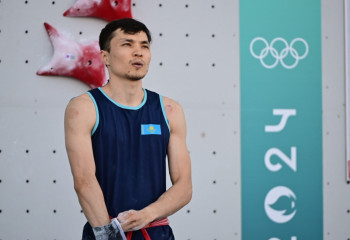 Спорттық құзға өрмелеуші Әмір Маймұратов әлем чемпионатында жүлдесіз қалды