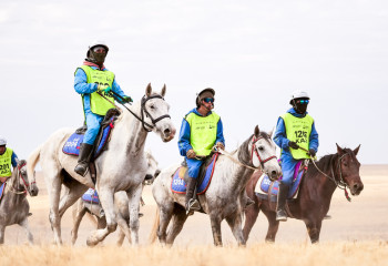В Аркалыке завершился международный марафон «Ұлы дала жорығы»: победу одержала команда Кыргызстана