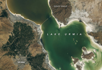 В Иране исчезло озеро Урмия - экологическая катастрофа