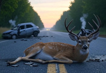 Что делать, если на дороге сбил животное: закон, штрафы и действия на месте
