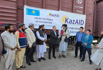 Kazakhstan delivered humanitarian assistance to the people of Afghanistan