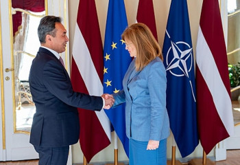 Interparliamentary cooperation between Kazakhstan and Latvia discussed in Riga