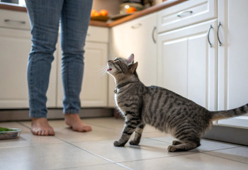 Не только корм: зачем кошки идут за хозяевами повсюду