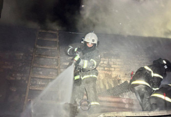 Қарағандыда монша өртенді