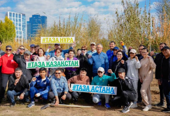 Астанада экологиялық айлық өтіп жатыр