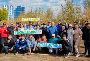 Астанада экологиялық айлық өтіп жатыр