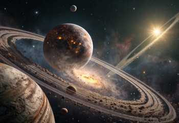 Учёные впервые нашли лёд за пределами нашей галактики