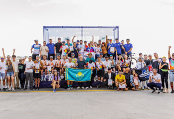 Түркістанда триатлоннан Азия кубогы өтті