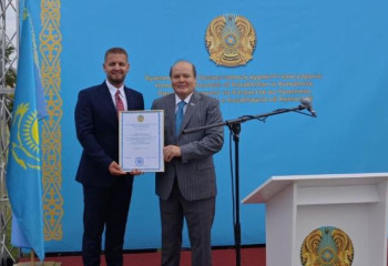 Office of  Honorary Consul of  Kazakhstan opened in North Macedonia