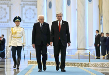 Kassym-Jomart Tokayev and Sergio Mattarella held talks