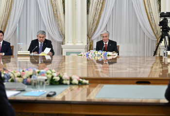 Presidents of Kazakhstan and Italy hold extended-format talks