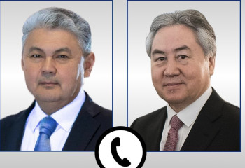 Қазақстан мен Қырғызстан СІМ басшылары телефонмен сөйлесті