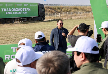 «Taza Qazaqstan»: «AMANAT» запустила экологическую road-эстафету от Алматы до Кызылорды