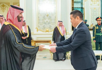 Ambassador of Kazakhstan presents credentials to Crown Prince of Kingdom of Saudi Arabia