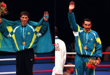 Ширек ғасыр бұрынғы жеңіс: Ермахан мен Бекзаттың Сидней тұғырына шыққан сәті