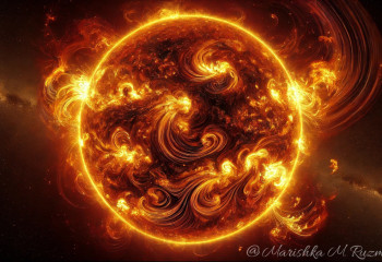 Солнечная вспышка направлена на Землю: когда ждать геомагнитные возмущения