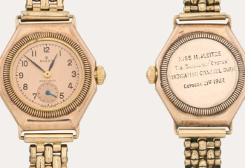 Әлемдегі алғашқы су өтпейтін қолсағаттар аукционға қойылды