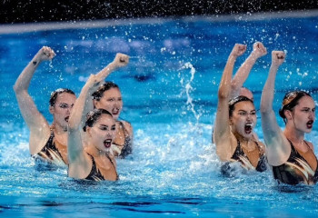 Әртістік жүзу: Қазақстан құрамасы Азия чемпионатында үш медаль жеңіп алды