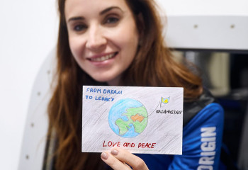 Экс-министрдің қызы ғарышқа сәтті ұшты