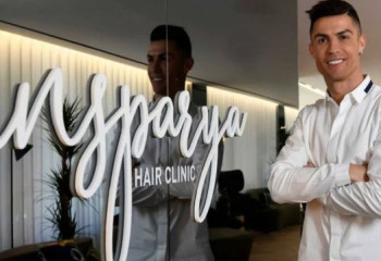 Криштиану Роналду шаш күтімі мен емдеуге арналған клиника ашты