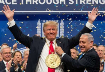 Нетаньяху кеңсесі Трампқа Нобель сыйлығын беру идеясын қолдады