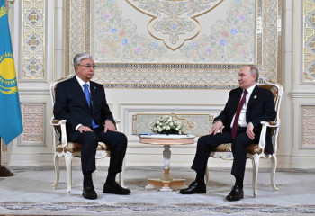 Қасым-Жомарт Тоқаев Душанбеде Владимир Путинмен кездесті