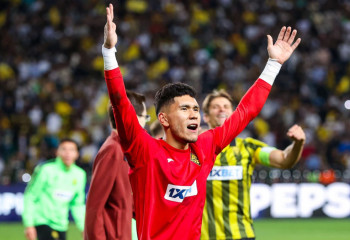 «Қайрат» қақпашысы жарақатынан айығып, алаңға оралды