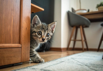 Почему кошки прячутся и как помочь им справиться со стрессом